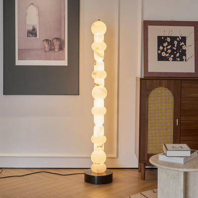Nostix Alabaster Floor Lamp