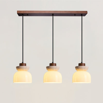 Ritta Layered Dome Pendant Lamp - Neutral Decor