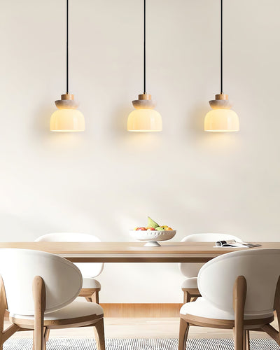 Ritta Layered Dome Pendant Lamp - Neutral Decor