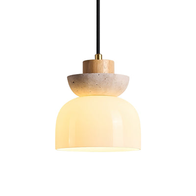 Ritta Layered Dome Pendant Lamp - Neutral Decor