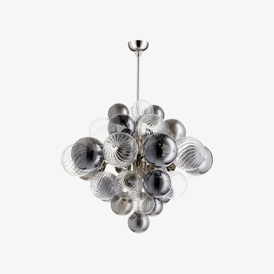 Eirorira Chandelier Pallocino Chrome Glass Ball