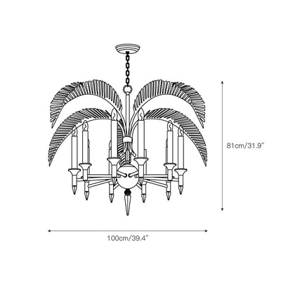 Italis Frond Chandelier