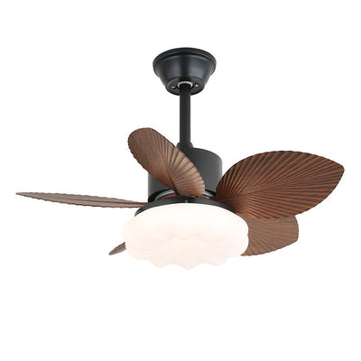 Alduena Tropical Wood Ceiling Fan Light