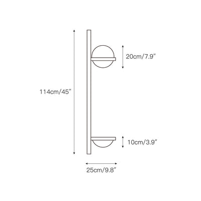 Olthaarae Plastic Wall Lamp