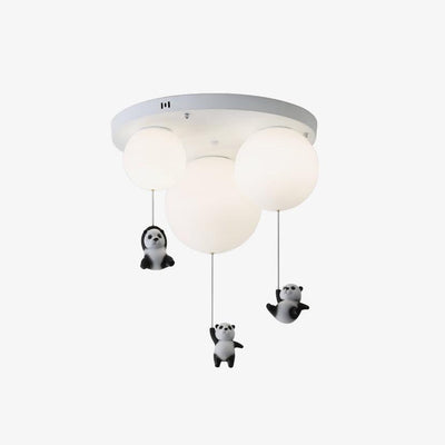 Yrath Elegance Panda Glass Ceiling Lamp