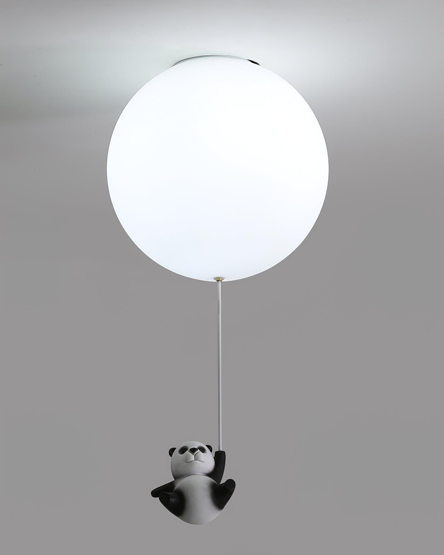 Yrath Elegance Panda Glass Ceiling Lamp