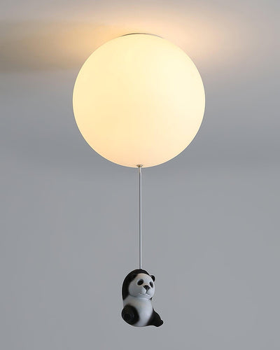 Yrath Elegance Panda Glass Ceiling Lamp