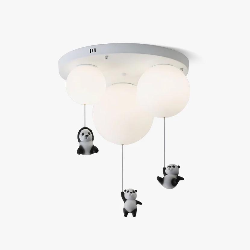Yrath Elegance Panda Glass Ceiling Lamp