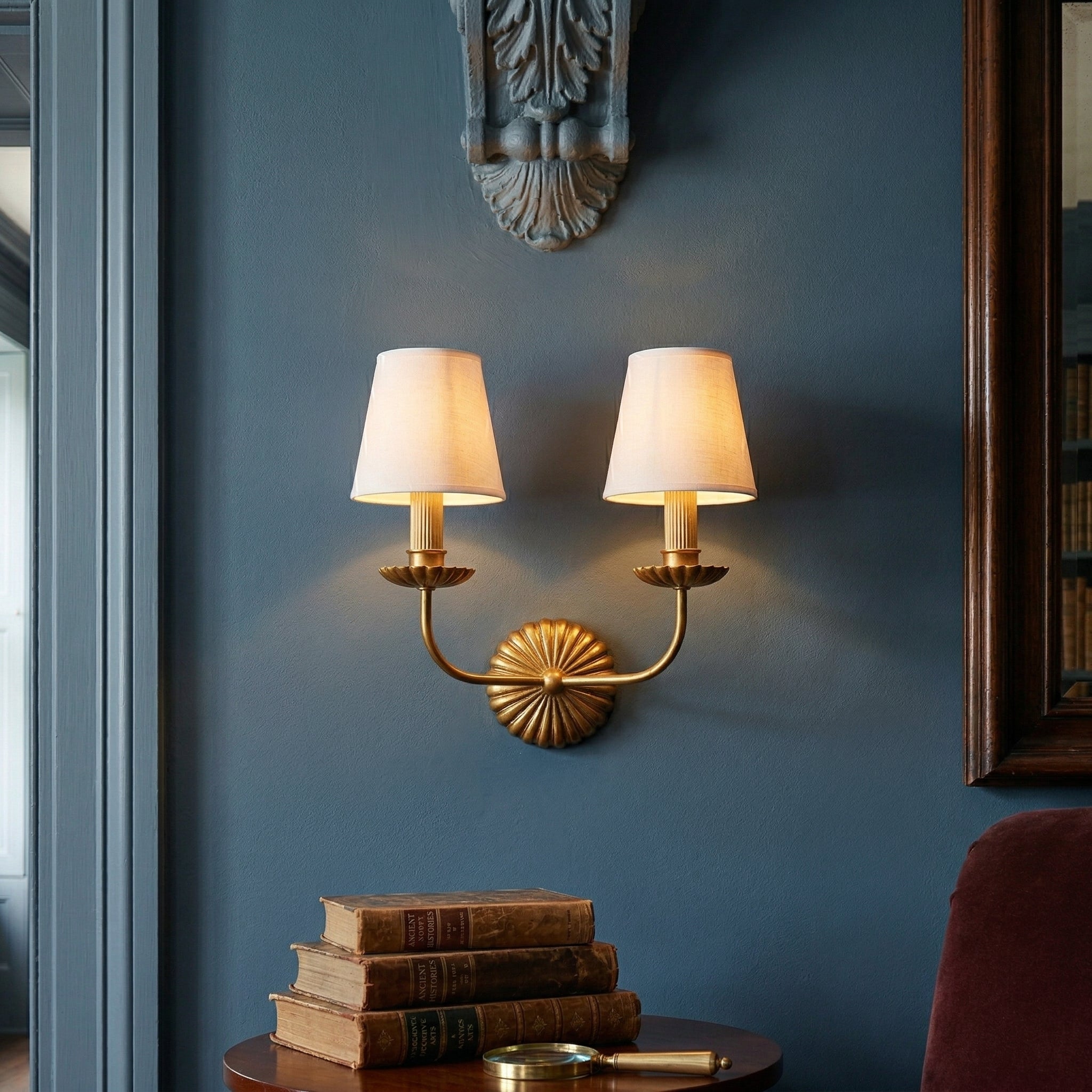 Lumiley Fabric Indoor Wall Light