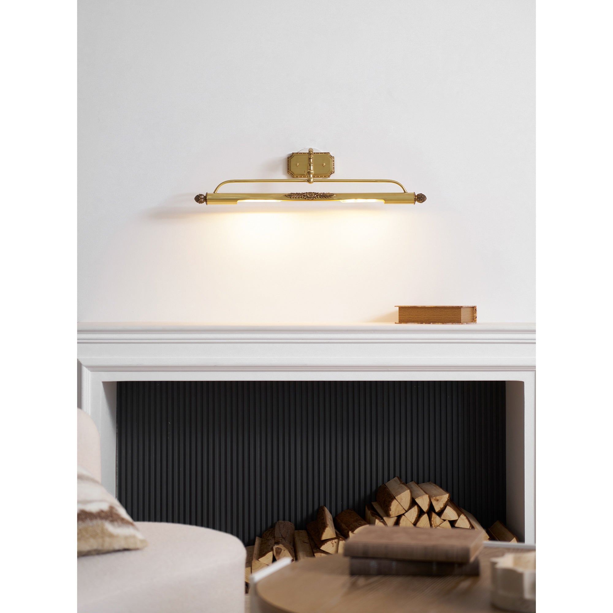 Norbrook Brass Indoor Wall Light