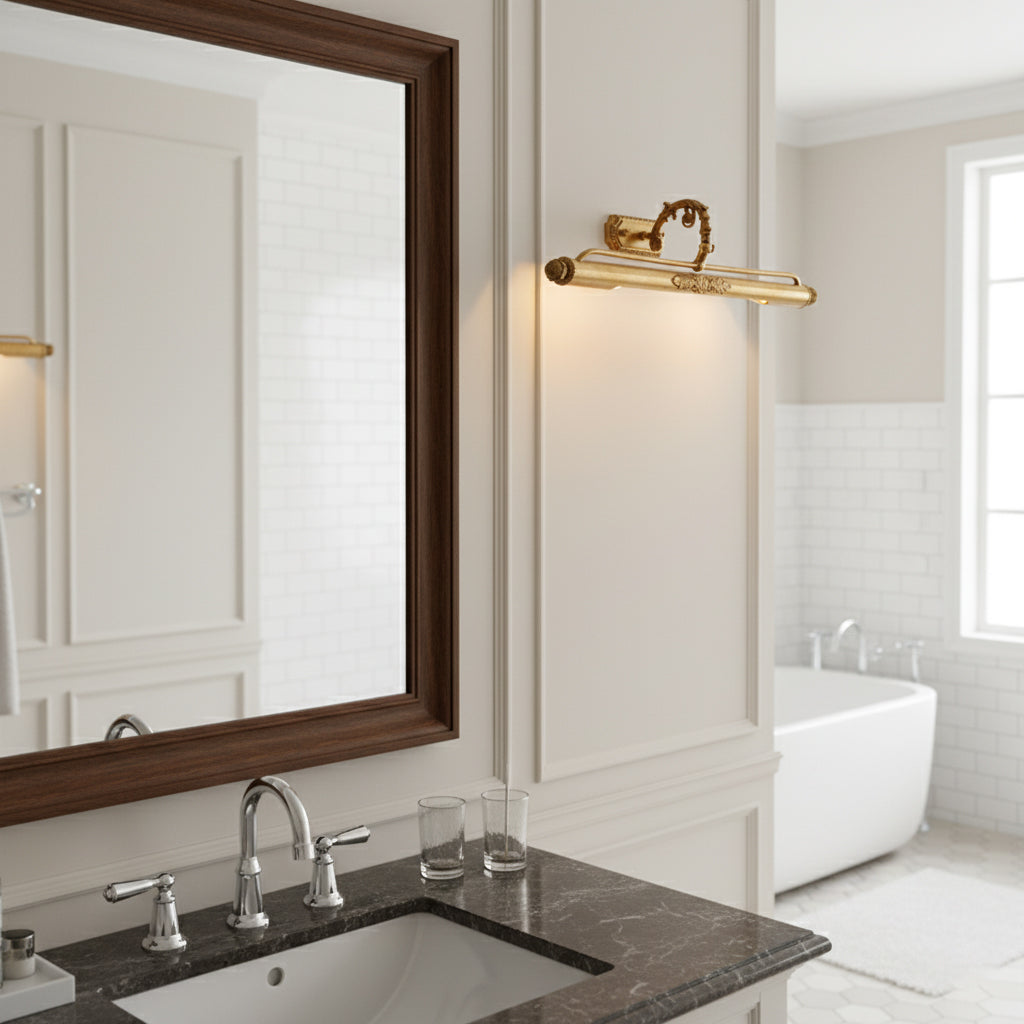 Norbrook Brass Indoor Wall Light