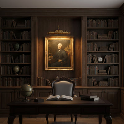 Norbrook Brass Indoor Wall Light