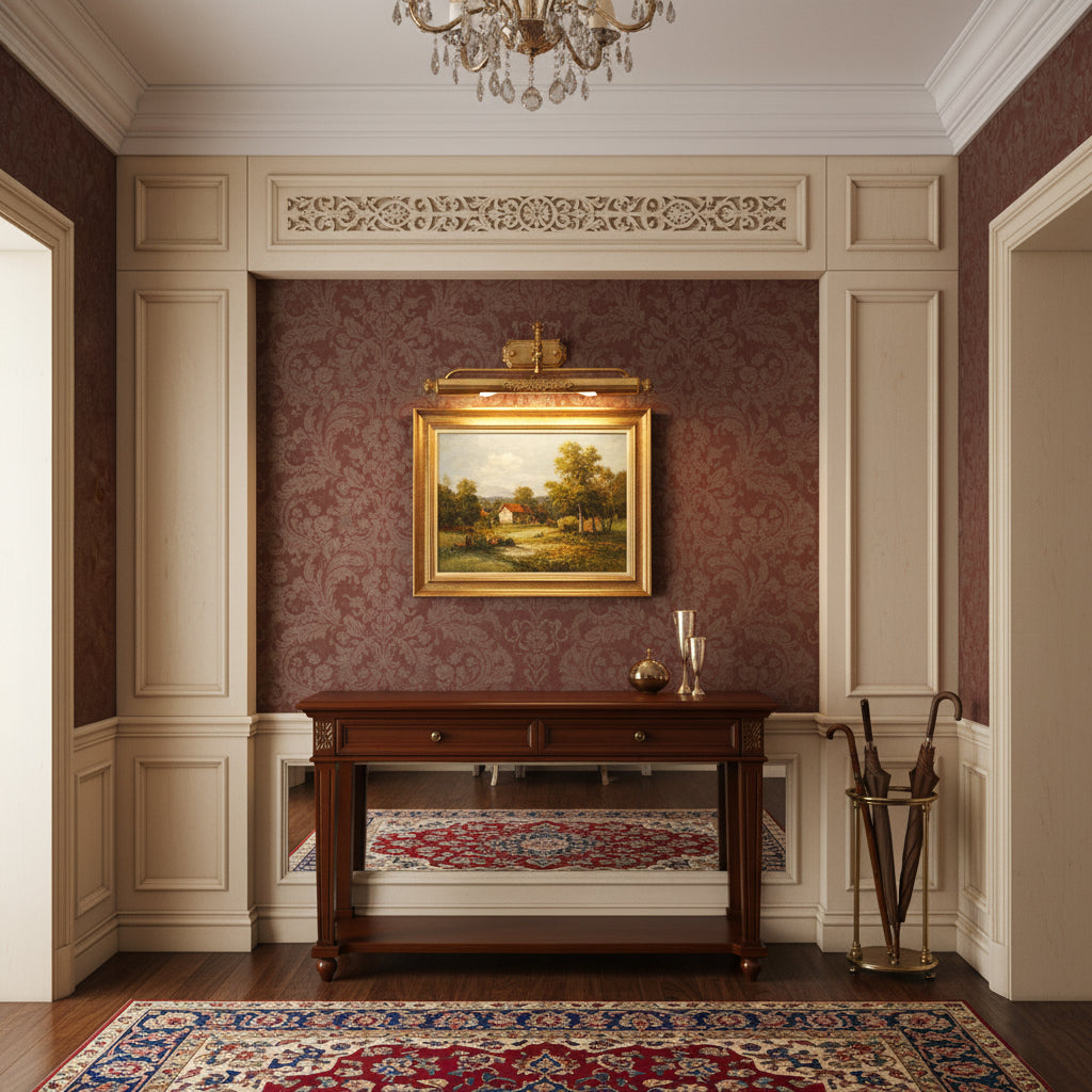 Norbrook Brass Indoor Wall Light