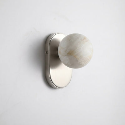 Hensford Orb Alabaster Wall Sconce