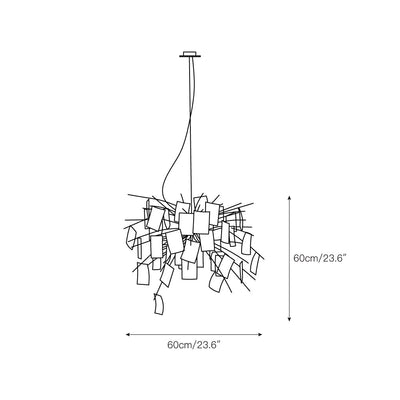 Luninena Paper Chandelier