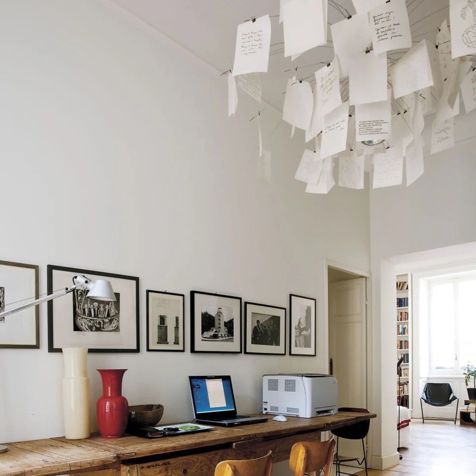Lunerira Chandelier Paper Customizable Creative