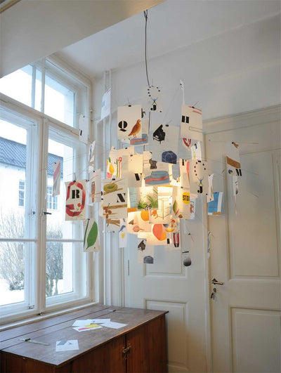 Luninena Paper Chandelier