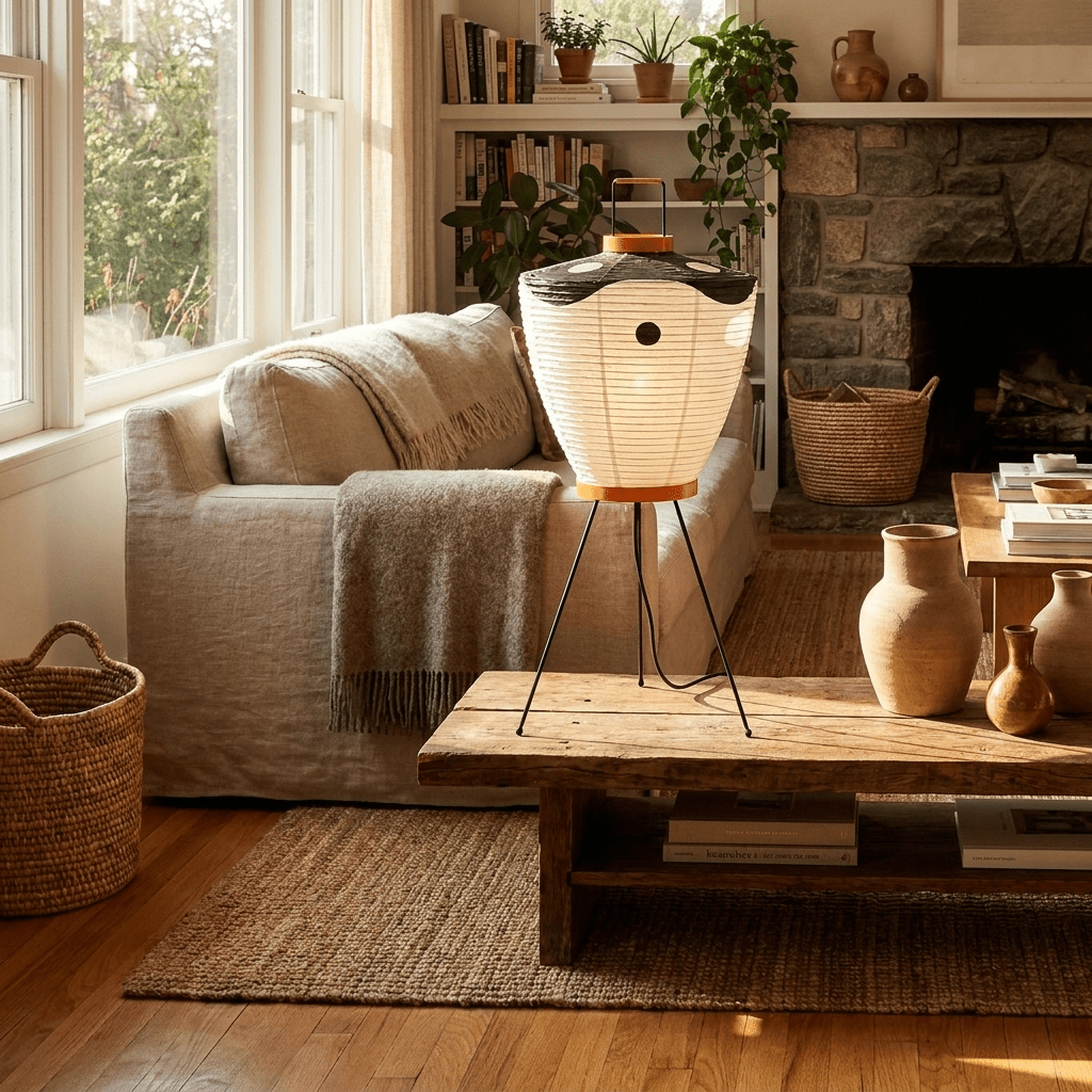Marivelle Paper Lantern Table Lamp