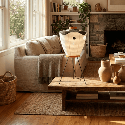 Marivelle Paper Lantern Table Lamp