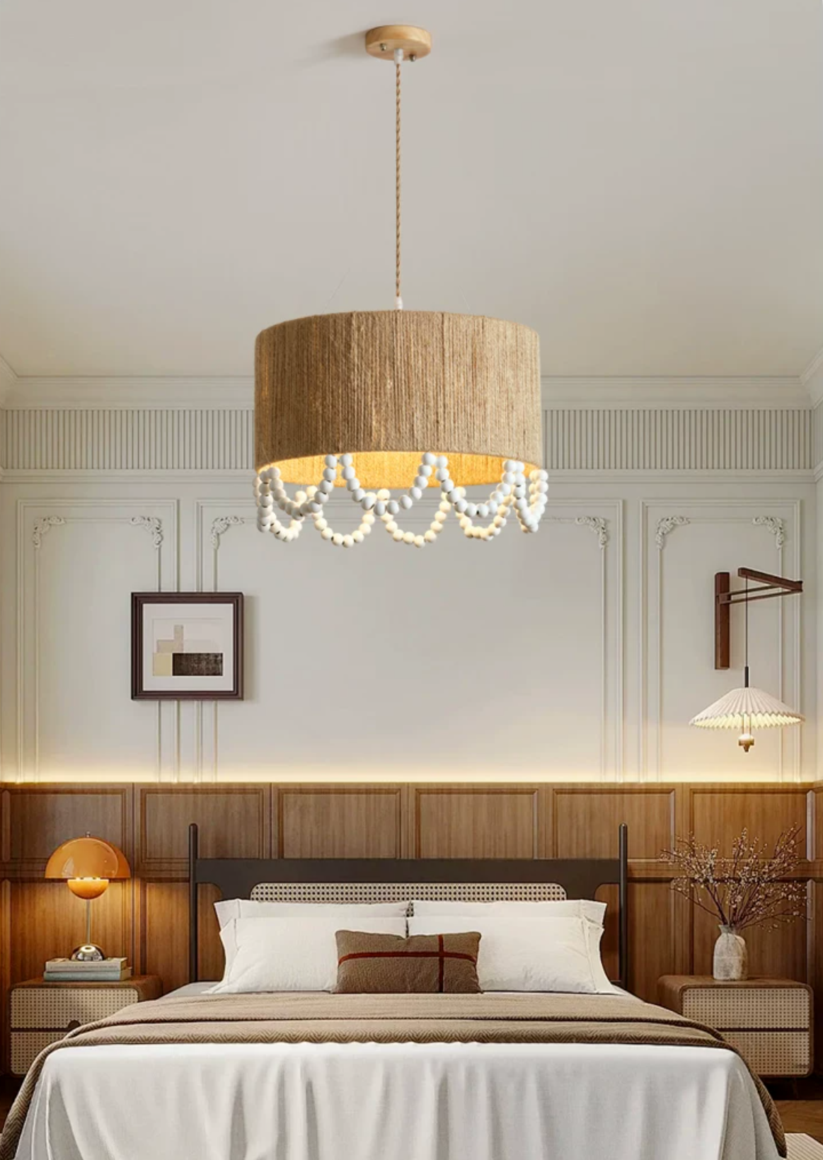 Osberhurst Hemp Rope Pendant Lamp