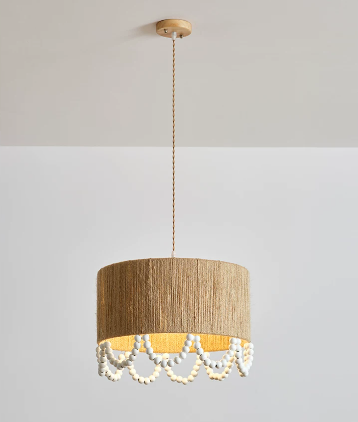 Osberhurst Hemp Rope Pendant Lamp