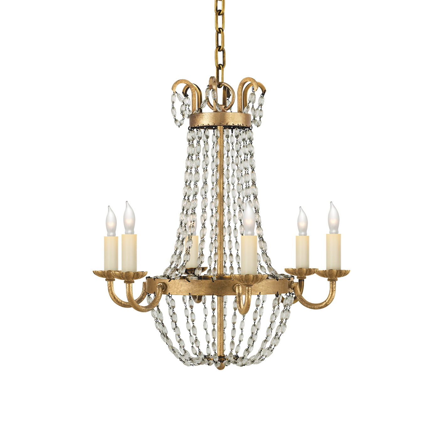 Luxinine Vintage Flea Market Crystal Chandelier