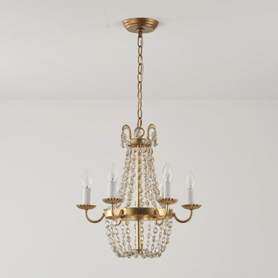 Luxinine Vintage Flea Market Crystal Chandelier