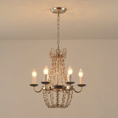 Luxinine Vintage Flea Market Crystal Chandelier