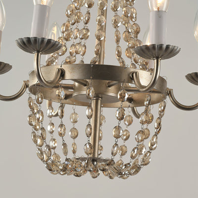Luxinine Vintage Flea Market Crystal Chandelier