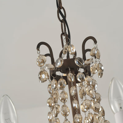 Luxinine Vintage Flea Market Crystal Chandelier