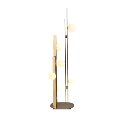 Raven Stainless steel Floor Lamp