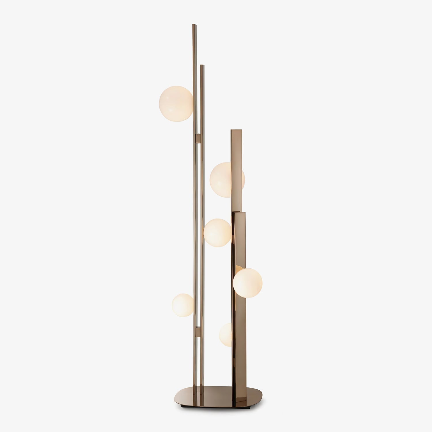 Raven Stainless steel Floor Lamp