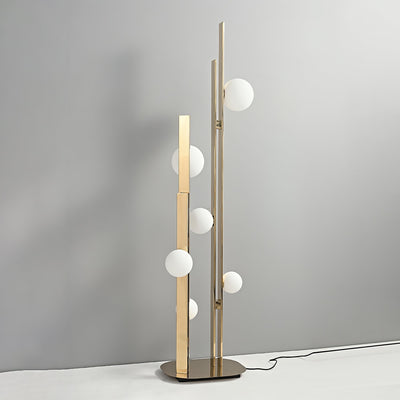 Raven Stainless steel Floor Lamp