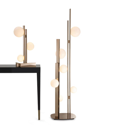 Luma Contemporary Glass Table Lamp