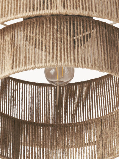 Casora Classic Art Natural Rope Ceiling Light