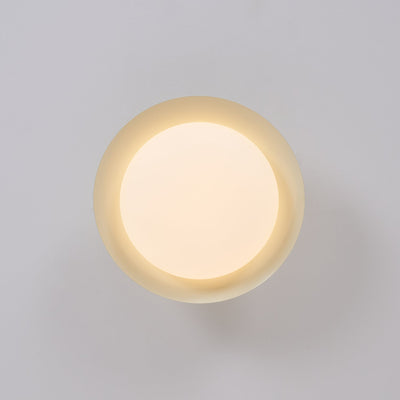 Aira Vintage Bowl-shaped LED Ceiling Light - Neutral Decor
