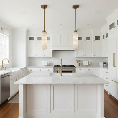 Eirisiella Alabaster Pendant Lamp