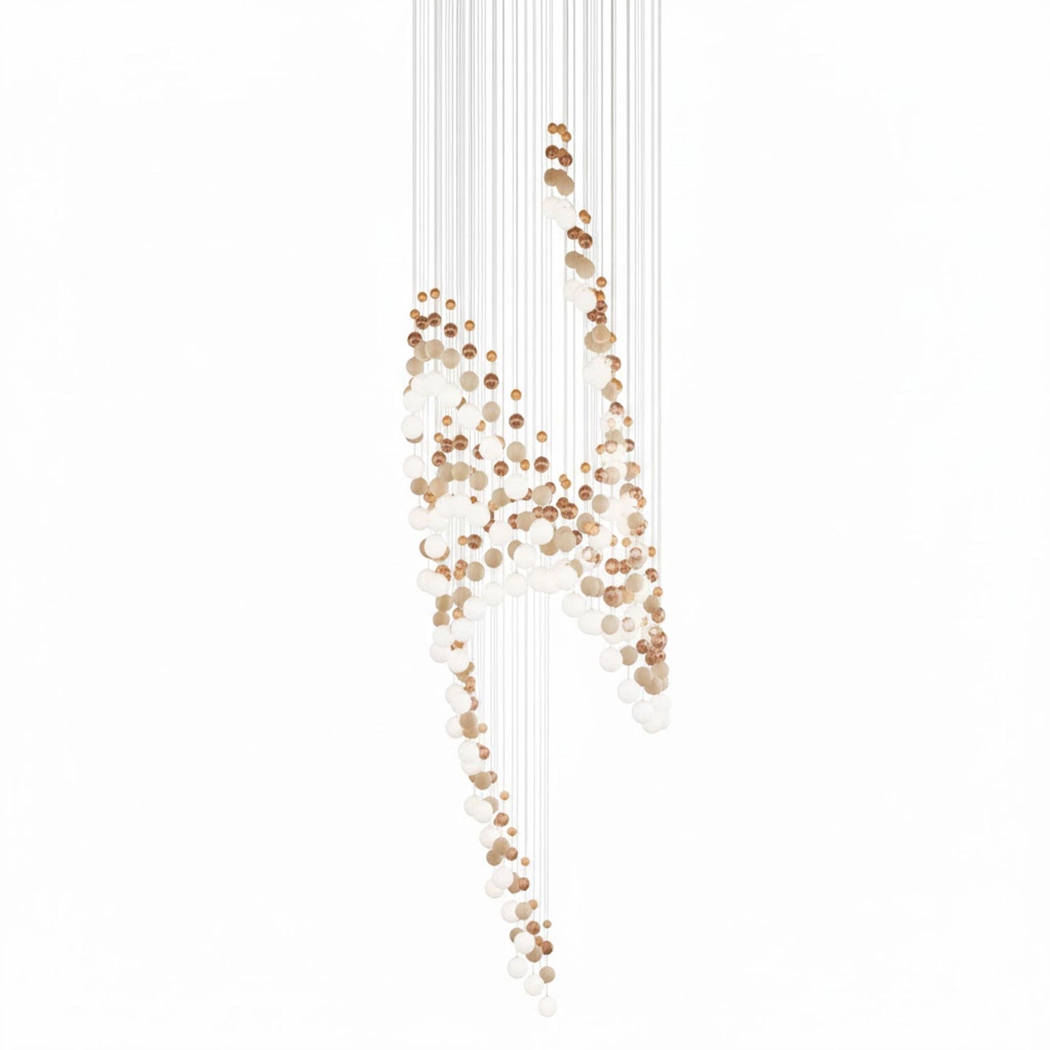 Pearl Veil Couture Cascade Customize Chandelier