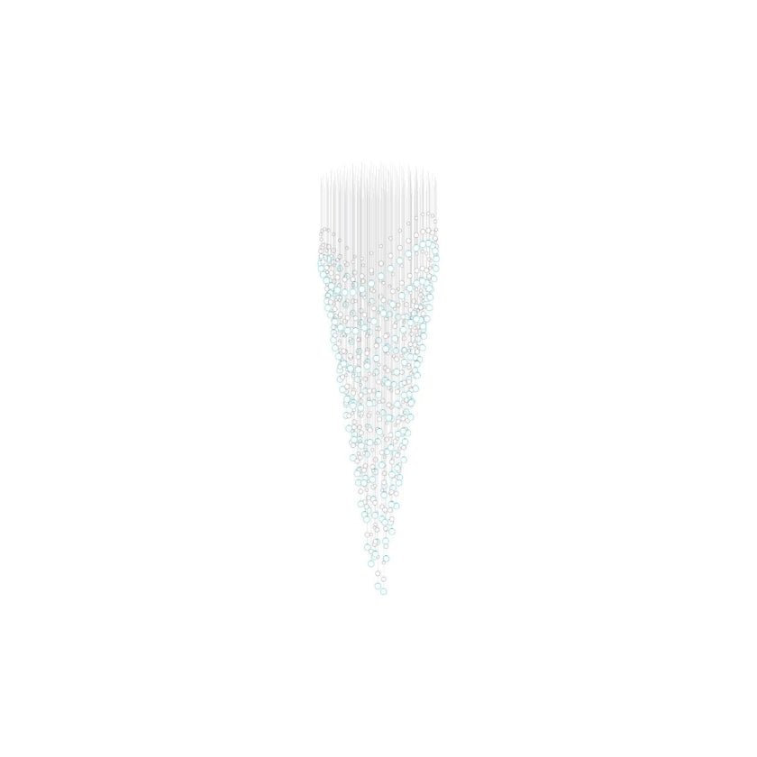Pearl Veil Couture Cascade Customize Chandelier