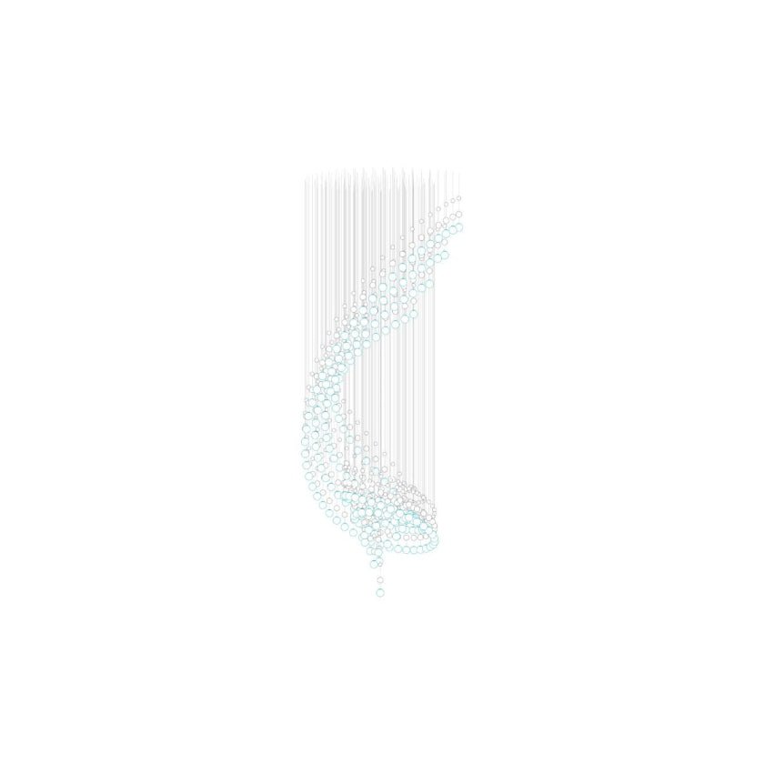 Pearl Veil Couture Cascade Customize Chandelier