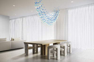Pearl Veil Couture Cascade Customize Chandelier