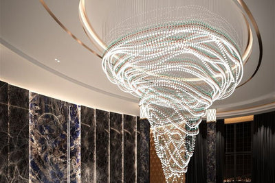 Pearl Veil Couture Cascade Customize Chandelier