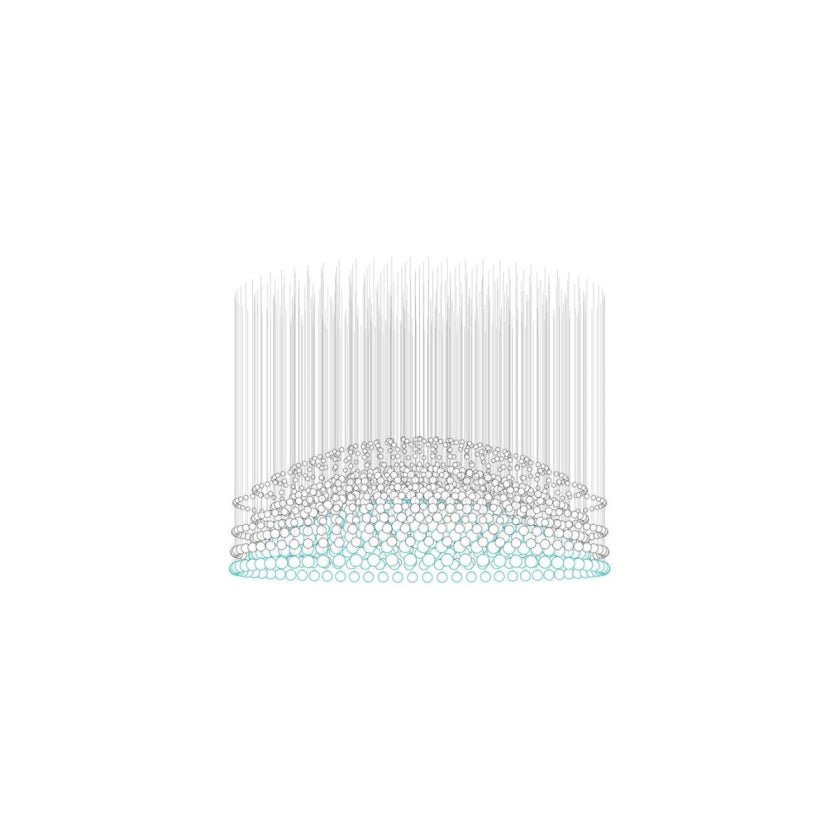 Pearl Veil Couture Cascade Customize Chandelier