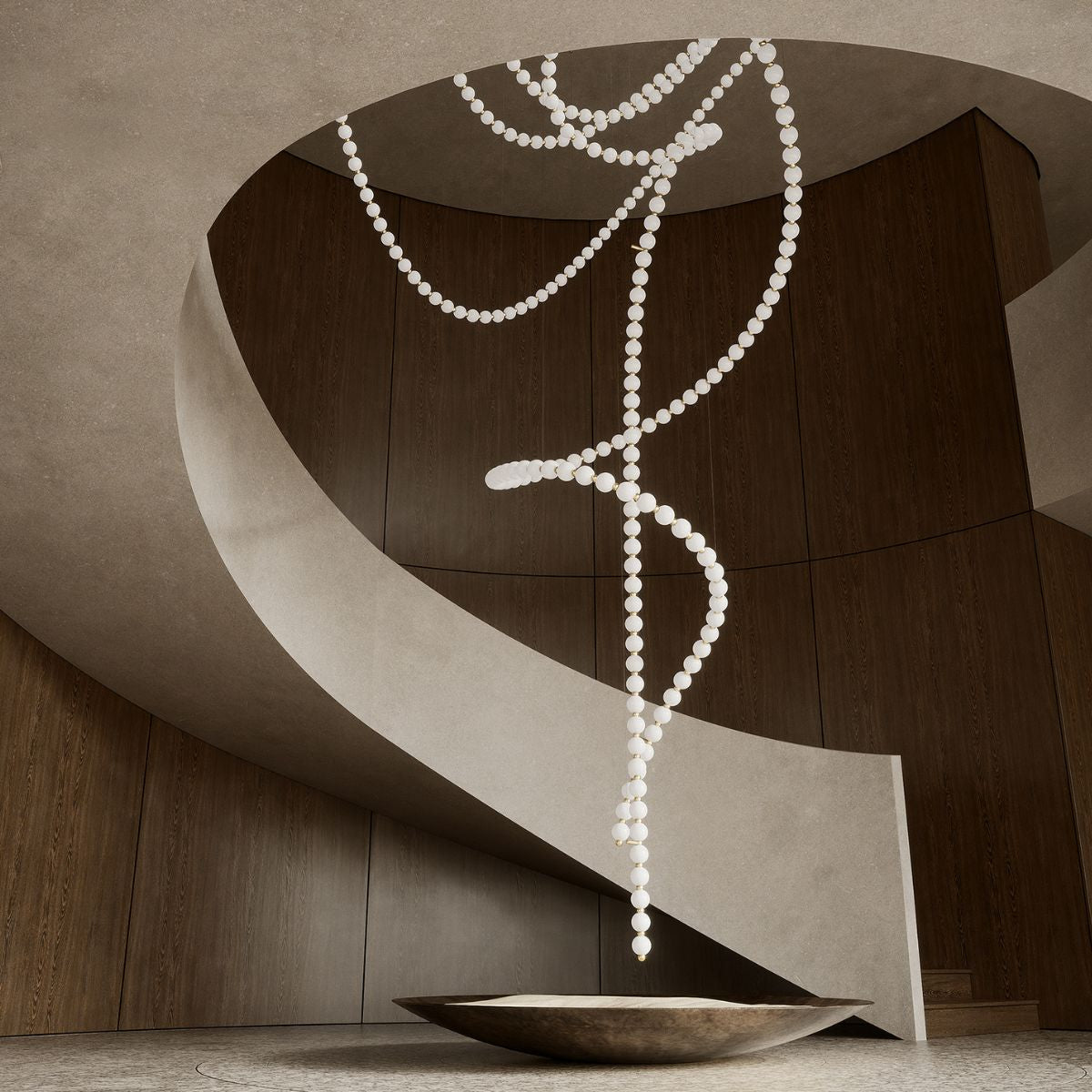 Pearl Symphony Grand Cascade Customize Chandelier