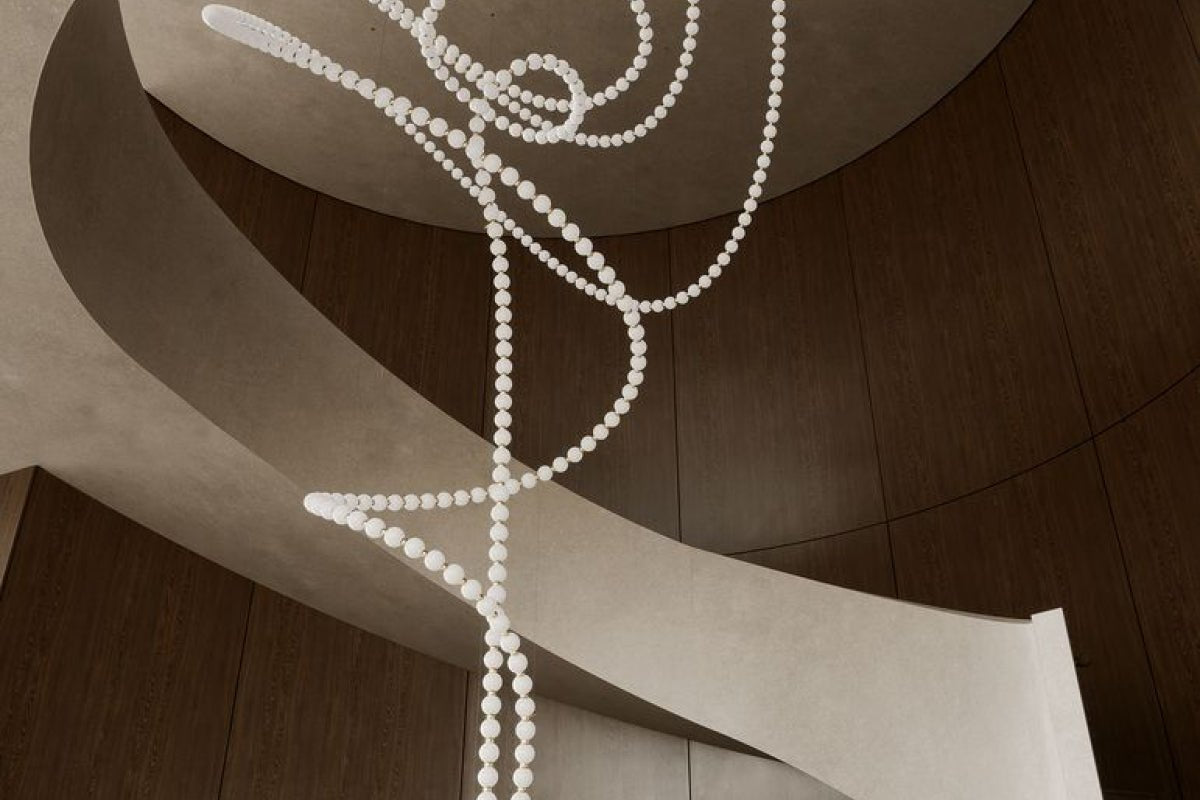 Pearl Symphony Grand Cascade Customize Chandelier