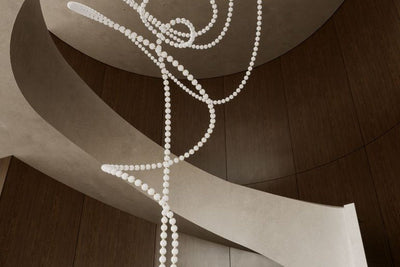 Pearl Symphony Grand Cascade Customize Chandelier