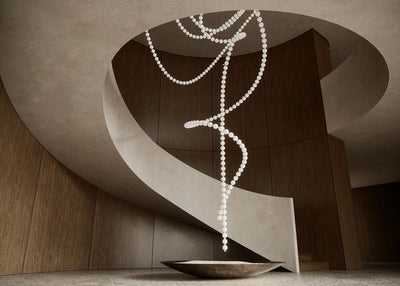 Pearl Symphony Grand Cascade Customize Chandelier