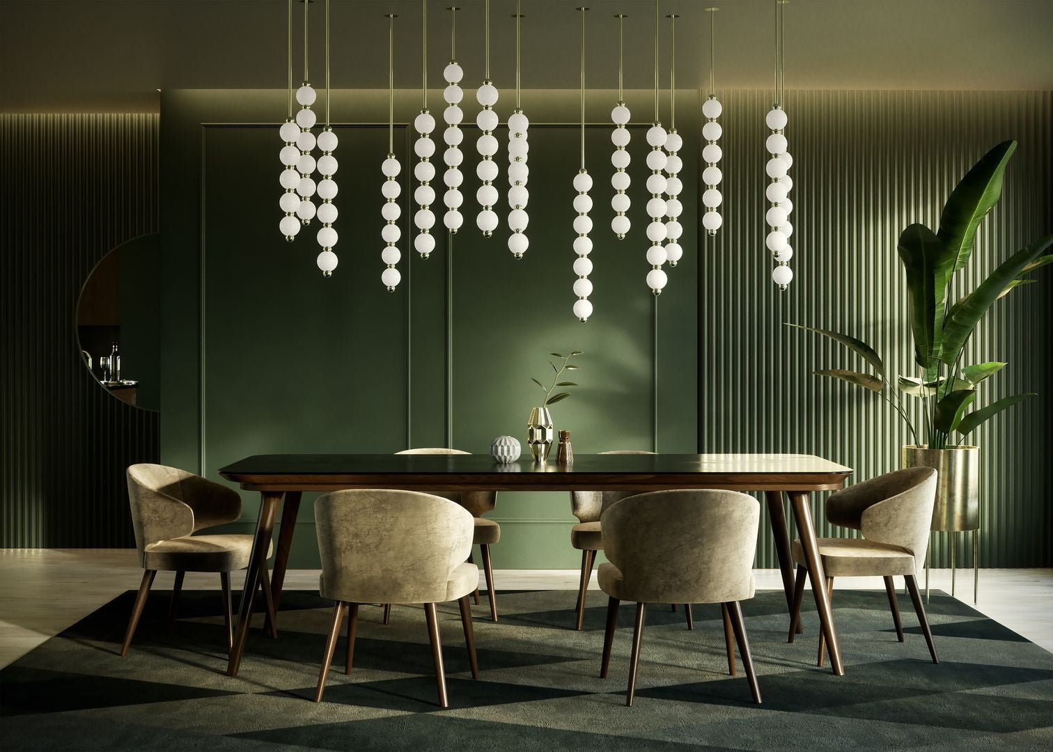Pearl Symphony Grand Cascade Customize Chandelier