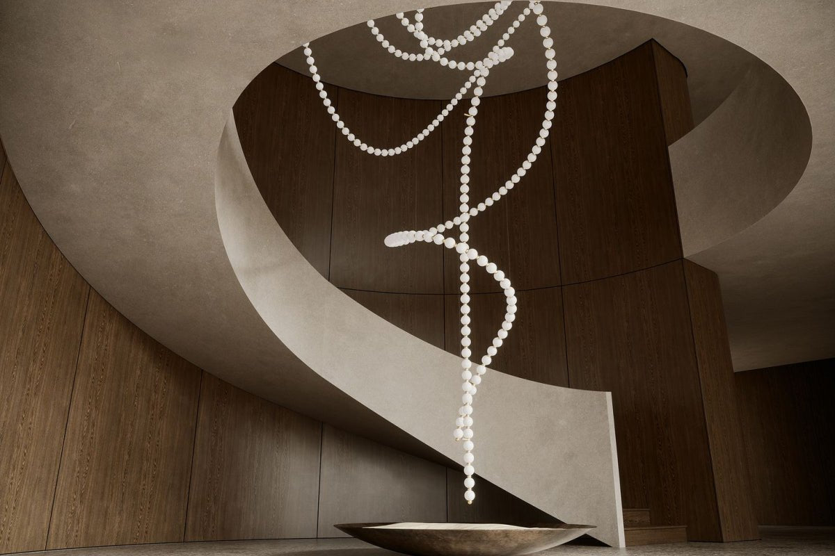 Pearl Symphony Grand Cascade Customize Chandelier