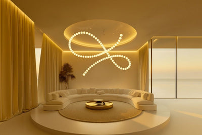 Pearl Symphony Grand Cascade Customize Chandelier